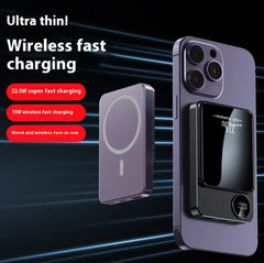 Ultra-thin Magnetic Wireless Power Bank